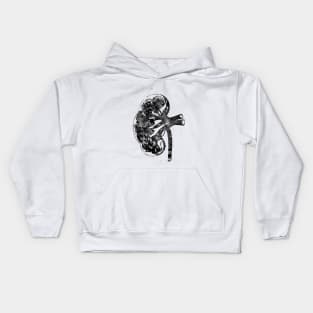 Kidney section Kids Hoodie